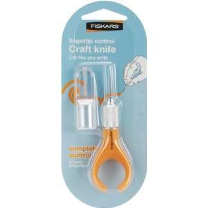  New   Fingertip Control Craft Knife  by Fiskars Patio, Lawn & Garden