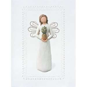  Willow Tree Blank Card Welcoming Angel Health & Personal 