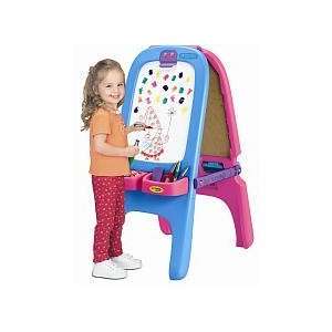  Crayola Magnetic Double Easel   Pink Toys & Games