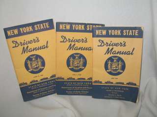 Vintage New York State Drivers Manual 1959 1961  