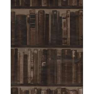 Andrew Martin International   Library Leather Wallpaper