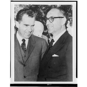   Richard Nixon,President Arturo Frondizi,1958,Argentina