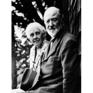 Harmony and Charles Ives at West Redding, 1948 Premium Poster Print 