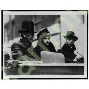  President Woodrow Wilson and Edith Bolling Galt NY 1918 