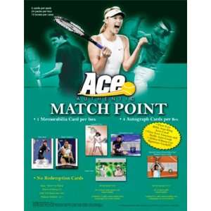  2008 Ace Authentic Match Point Tennis (24Packs) Sports 