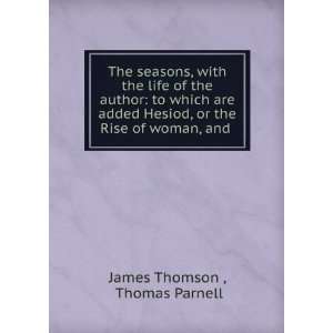  The seasons, James Murdoch, Patrick, Thomson Books