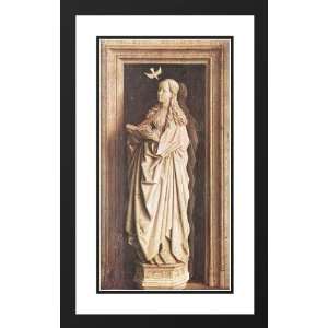  Eyck, Jan van 24x40 Framed and Double Matted Annunciation 