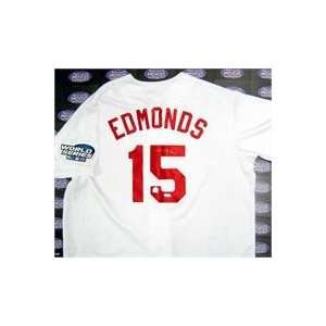 Jim Edmonds autographed Baseball Jersey (St. Louis Cardinals)