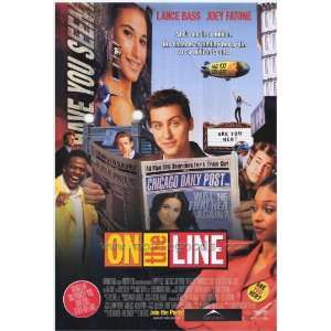 Line Movie Poster (27 x 40 Inches   69cm x 102cm) (2001)  (Lance Bass 