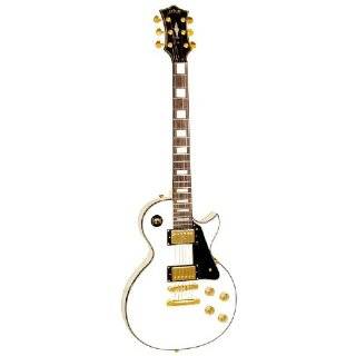 Les Paul Style White Electric Guitar