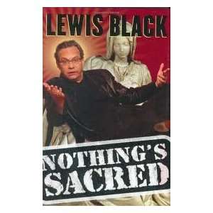  Nothings Sacred Publisher Gallery Lewis Black Books