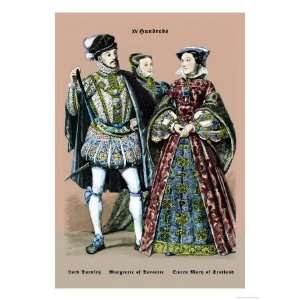 Lord Darnley, Margarette of Dorsette, and Mary Queen of Scotland, 16th 
