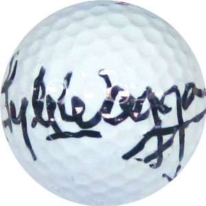  Lyle Waggoner Autographed/Hand Signed Golf Ball Sports 