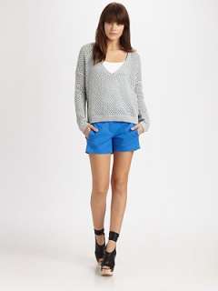 Theory   Castra Open Weave Sweater    
