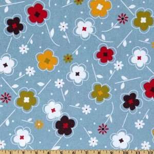 44 Wide Moda Make Life Bloom Flowers Ocean Fabric By The 