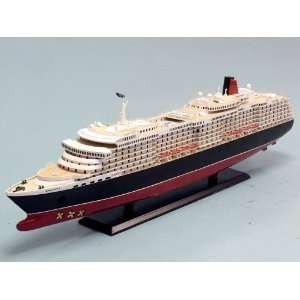  Queen Victoria Limited 40   Wood Replica Cruise Ship 