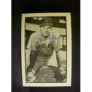 Randy Jackson Chicago Cubs #12 1953 Bowman Black & White Reprint 