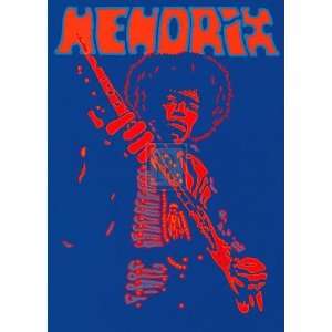 Hendrix by Reginald Marsh 20x27 