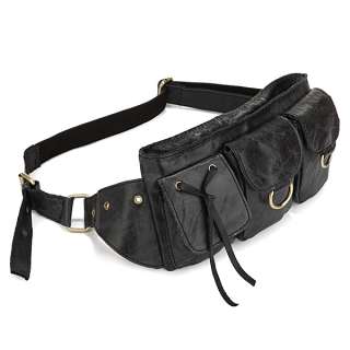   Style Mens Black Waist Bag Fanny Pack Purse Accessories Pocket  