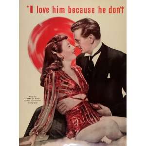 : 1942 Ad Ball of Fire Movie Film Gary Cooper Barbara Stanwyck Samuel 