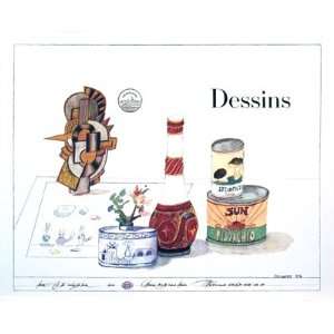  Dessins (Drawings) by Saul Steinberg 30.00X24.00. Art 
