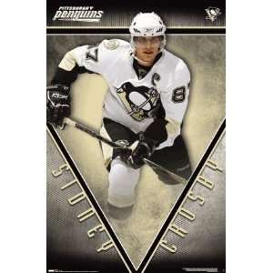 Sidney Crosby Poster of the Pittsburgh Penguins Hockey Team