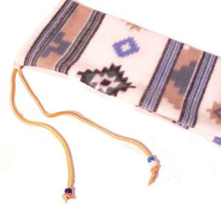 Bag for Native American Flute 26 Sky Pattern fleece  