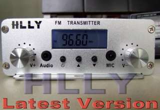 20W FM RADIO STATION TRANSMITTER +Antenna +Power Supply  