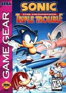 Sonic Triple Trouble Game Gear Great Condition 10086025309  