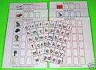 SPELLING Boards 3 letter Autism PECS Speech ABA Therapy