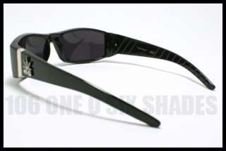 CHOLO Sunglasses Biker Gangster Style DARK BLACK New  