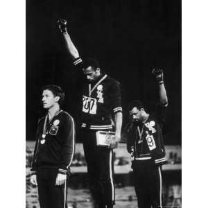  African American Track Star Tommie Smith, John Carlos 
