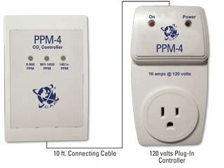 CAP PPM 4 CO2 Controller Monitor Gas Detection Sensor  