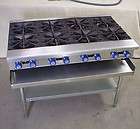 imperial ihpa 8 48 commercial gas stove top eight burn