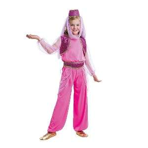New Pink GENIE HAREM GIRL Costume Dress Up pants Sm Med  
