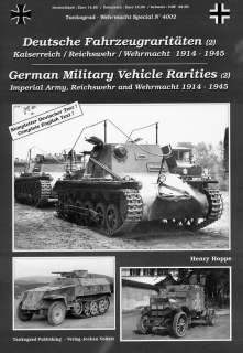 Tankograd WWII German Military Vehicles Rarities (2)  