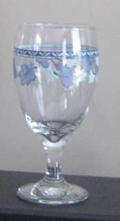 Pfaltzgraff BLUE ISLE Iced Tea Glasses Goblet(s)  