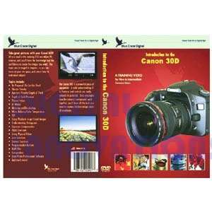   TUTORIAL TRAINING DVD FOR CANON EOS 30D DIGITAL REBEL