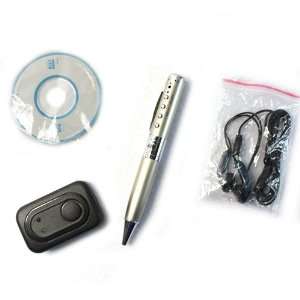 503 4gb Digital Voice Recorder Pen with Mp3 Player Function Silver