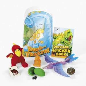 Dino Mite Filled Treat Bag   Party Favor & Goody Bags & Filled Treat 