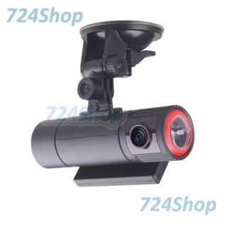   TFT LCD Surveillance Dual Lens GPS Car Recording DVR PVR Video Cameras