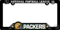 CAR/AUTO LICENSE PLATE FRAME GREEN BAY PACKERS FOOTBALL  