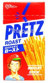 Box of PRETZ Roast Glico Biscuit stick candy chewy  