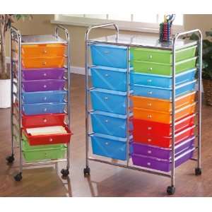 10   drawer Rolling Storage Cart: Home & Kitchen