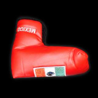 Mexico Flag Blade Putter Head Cover, International Heritage Collection 
