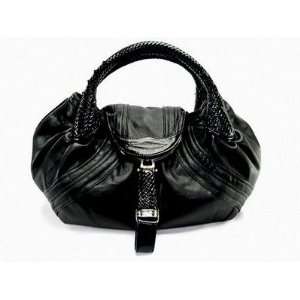  Fendi Spy Inspired Detective Handbag Hobo Bag   Black with 