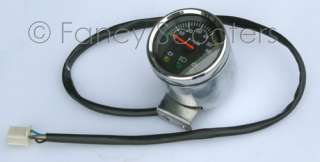 Speedometer 1 Gauge 60 km/h with 5 Wires for 2 stroke chopper  