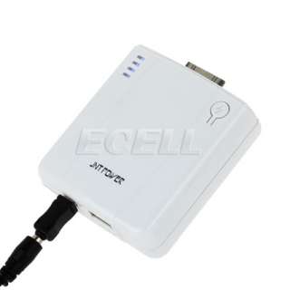6000MAH WHITE PORTABLE EXTERNAL BATTERY CHARGER FOR NOKIA SAMSUNG SONY 