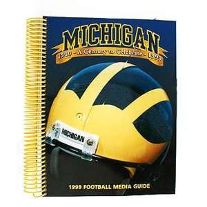  Michigan 1999 Football Media Guide Tom Brady Sports 