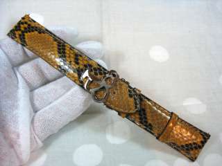 New Jacob & Co. Real Python Snake Skin Watch Band 22mm   Factory 